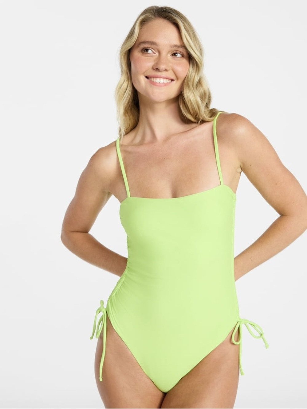 NWT No Boundaries Essentials One-Piece Swimsuit & Coverup Skirt